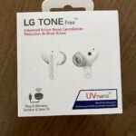 LG TONE FP9W - Auriculares True Wireless Bluetooth 5.2 con Sonido Meridian, Conversor Inalámbrico, Cancelación Activa de Ruido, Autolimpieza con Luz Ultravioleta Uvnano, Protección IPX4, Color Blanco photo review