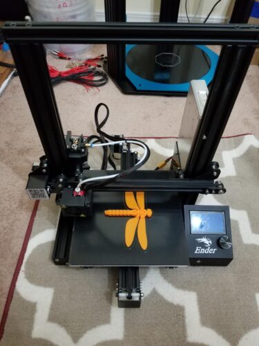 Official 3D Printer Creality Ender 3 Neo Upgraded CR Touch Auto Leveling All Metal Extruder, Tempered Glass Build Plate and Hot Bed Spring,Creality Service Support photo review