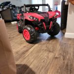 Kid Trax Toddler UTV Electric Ride-On Toy, Kids 3-5 Years Old, 6 Volt Battery and Charger, Max Rider Weight 60 lbs, LED Headlights, Red. photo review